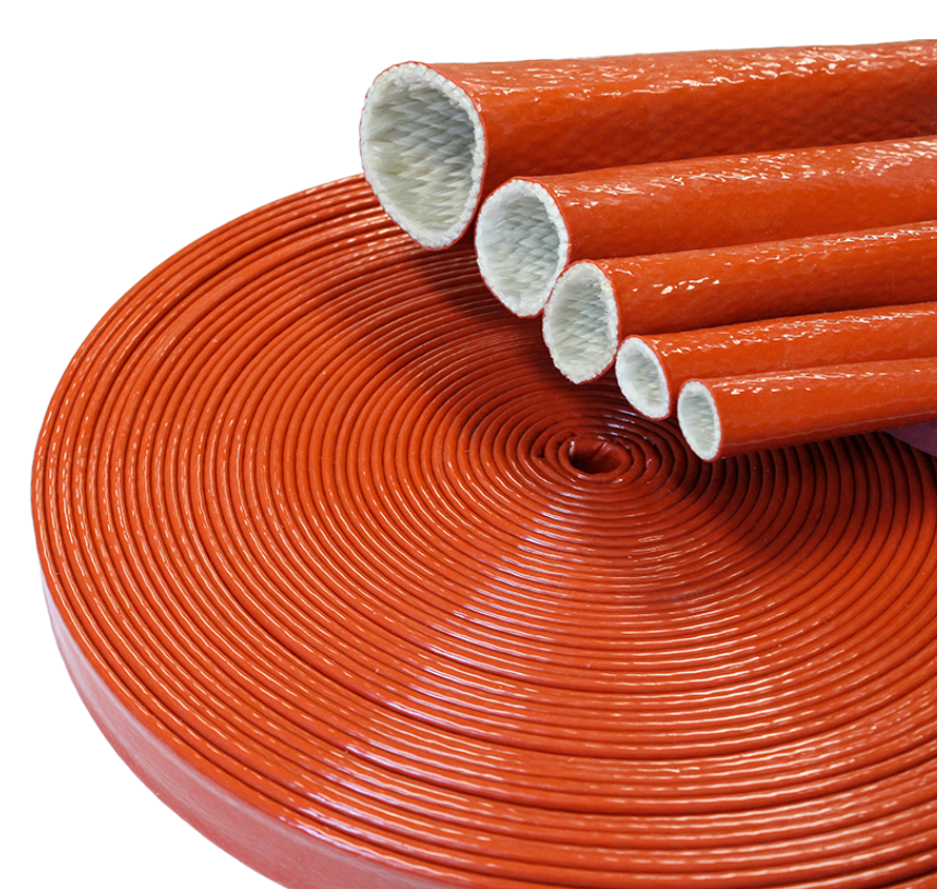 Gaine ignifuge en silicone