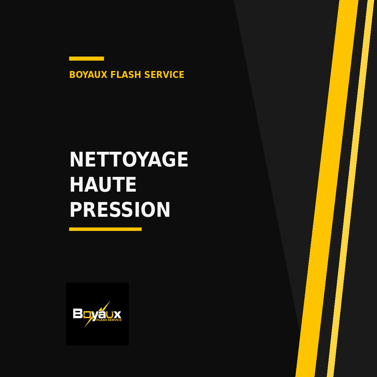 Nettoyage haute pression