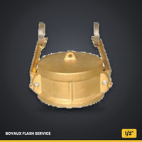 Bouchon femelle Camlock (Dust Cap) en laiton 1/2" Standard