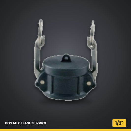 Bouchon femelle Camlock (Dust Cap) en polypropylène 1/2" Standard