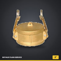 Bouchon femelle Camlock (Dust Cap) en laiton 2" Standard