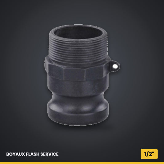 Camlock Partie F polypropylène 1/2" Standard