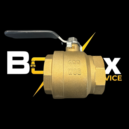 Ball valve en laiton