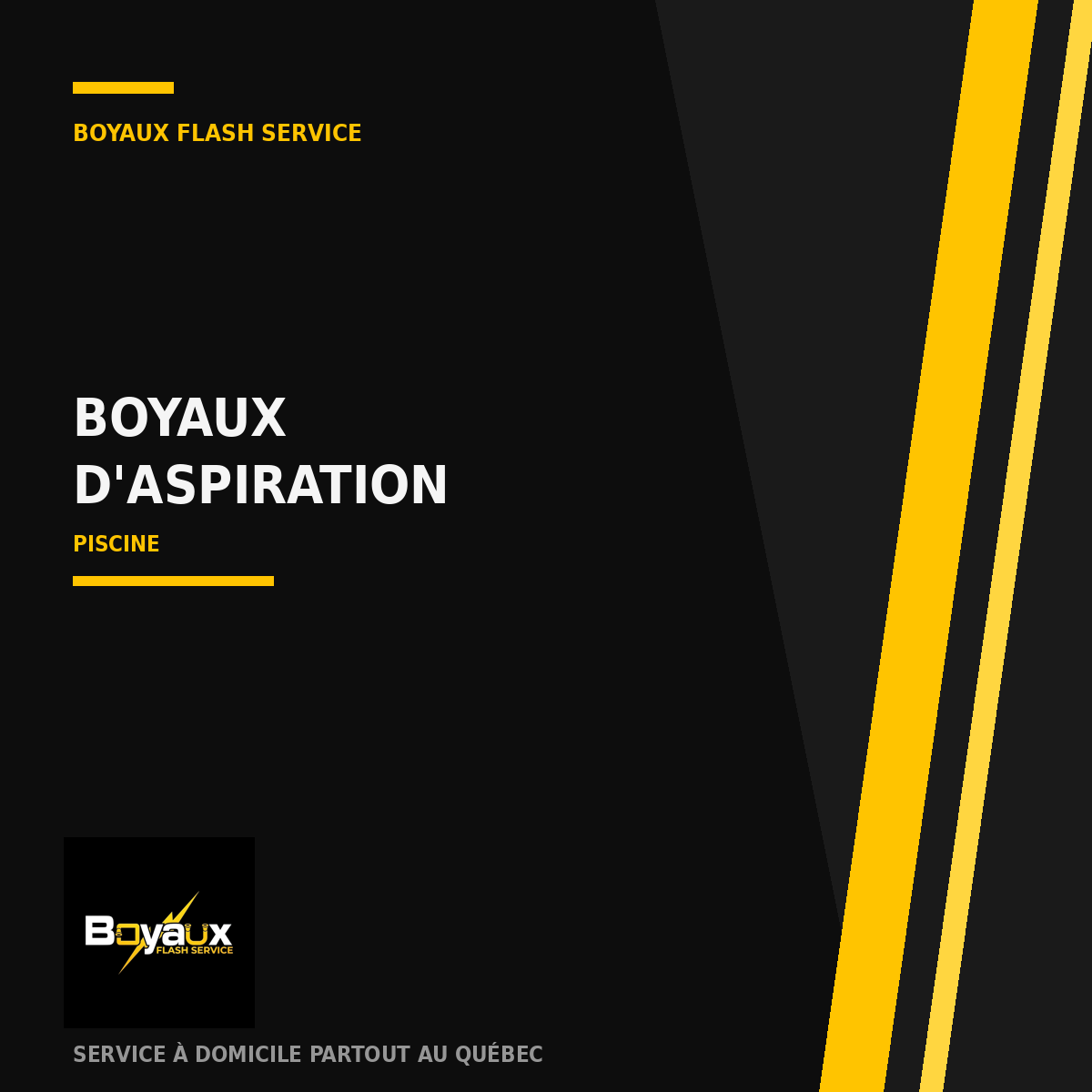 Boyaux d'aspiration — Boyaux Flash Service