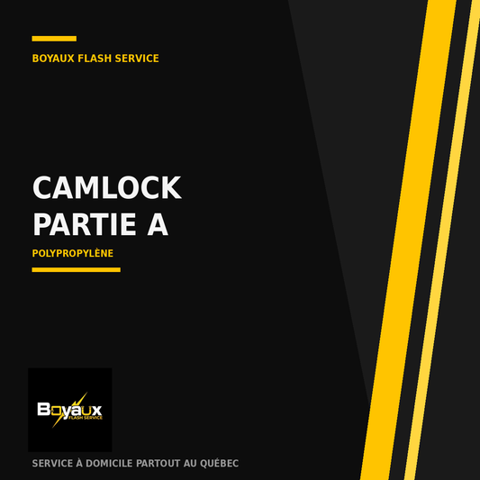 Camlock Partie A polypropylène — Boyaux Flash Service